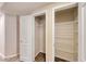 Hallway closet with adjustable metal shelving for optimal storage and organization at 6916 Dorita Ave # 102, Las Vegas, NV 89108