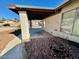Home featuring a covered back patio with a concrete surface at 6955 Grassy Knoll St, Las Vegas, NV 89147