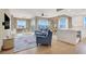 Inviting living room features mountain views, comfortable seating, and stylish decor at 8255 Las Vegas Blvd # 1422, Las Vegas, NV 89123