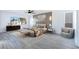 Tranquil main bedroom with large window and stylish décor at 9541 Summersweet Ct, Las Vegas, NV 89123