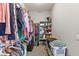 Walk in closet with lots of storage and plenty of space at 1105 Strada Pecei, Henderson, NV 89011