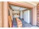 Spacious garage with built-in shelving and storage cabinets, offering ample space for vehicles and organization at 11275 Gammila Dr, Las Vegas, NV 89141
