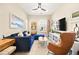 Cozy living room with comfortable seating and decor at 12217 Tempestad Ave, Las Vegas, NV 89138
