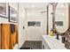 Chic bathroom showcasing a stylish shower with niche and elegant decor at 12648 Heritage Bend Dr, Las Vegas, NV 89138