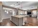 Open-concept kitchen with a view into the living space, offering great flow and natural light at 19 Contrada Fiore Dr, Henderson, NV 89011