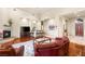 Spacious living room with fireplace and bar, perfect for entertaining guests at 21 Avenida Sorrento, Henderson, NV 89011