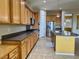 Bright kitchen offering stainless appliances and a center island at 2312 Indigo Island St, Henderson, NV 89044