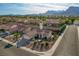 Stunning aerial view of property with mature landscaping at 2725 Byron Dr, Las Vegas, NV 89134