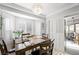 Bright dining room featuring a chandelier, and plenty of natural light at 2725 Byron Dr, Las Vegas, NV 89134