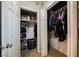 Spacious walk-in closet, providing ample storage for clothing and accessories at 4666 Plata Del Sol Dr, Las Vegas, NV 89121
