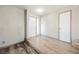 Inviting entryway featuring a coat closet and natural light at 4666 Plata Del Sol Dr, Las Vegas, NV 89121
