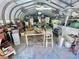 Garage filled with tools, equipment, and storage items at 4682 Tamalpias Ave, Las Vegas, NV 89120