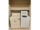 Convenient laundry area with a dryer and washing machine setup at 4682 Tamalpias Ave, Las Vegas, NV 89120