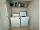 Laundry room with stacked washer and dryer at 4682 Tamalpias Ave, Las Vegas, NV 89120