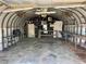 Spacious workshop featuring a metal ceiling and ample workspace at 4682 Tamalpias Ave, Las Vegas, NV 89120