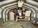 Functional workshop interior with workbench and organized storage solutions at 4682 Tamalpias Ave, Las Vegas, NV 89120