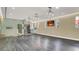 Spacious clubhouse area with modern lighting and a kitchen area at 55 E Agate Ave # 202, Las Vegas, NV 89123