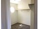 The closet has carpet flooring and a hanging rod at 6416 Pronghorn Ridge Ave, Las Vegas, NV 89122
