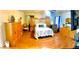 Cozy bedroom featuring wood floors and matching wardrobe sets at 6429 Rosemount Ave, Las Vegas, NV 89156