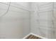 Walk in closet with white wire shelving at 8250 N Grand Canyon Dr # 1123, Las Vegas, NV 89166