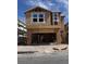 Exterior view of a two-story house under construction with visible framing and window openings at 9094 Rivington Ave, Las Vegas, NV 89148
