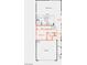 First floor floorplan showing the garage, great room, kitchen, pantry, bedroom, bath, entry, and porch at 9094 Rivington Ave, Las Vegas, NV 89148