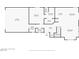 This first floor plan includes the garage, laundry room, multiple bathrooms, kitchen, dining room, and living room at 9218 Grassy Weep Ct, Las Vegas, NV 89178