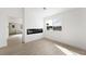 Bonus room with new floors, electric fireplace, and views of the mountains at 9795 La Cienega St, Las Vegas, NV 89183
