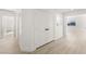 Hallway with closet and views of the mountains at 9795 La Cienega St, Las Vegas, NV 89183