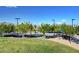 A public park with playground equipment, a splashpad, ramadas, and open grass for community recreation at 10410 Poplar Park Ave, Las Vegas, NV 89166
