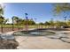 Splash pad, swings and seating provide a fun and attractive recreational area in this beautiful community at 10410 Poplar Park Ave, Las Vegas, NV 89166