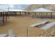 Well-maintained equestrian center featuring covered pens, ramps, and ample space at 10432 Britton Hill Ave, Las Vegas, NV 89129