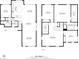 Detailed floor plan showcasing layout of bedrooms, kitchen, and living areas in a 2-story home at 10432 Britton Hill Ave, Las Vegas, NV 89129
