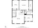 Second floor layout featuring bedrooms, bathrooms, and a Gathering room with dimensions at 10432 Britton Hill Ave, Las Vegas, NV 89129