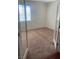 Neutral bedroom featuring carpet and natural light with the door open at 1139 Via Partito, Henderson, NV 89052