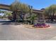 View of the Village of Avellino community entrance with gate and beautiful landscaping at 1139 Via Partito, Henderson, NV 89052