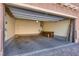 Spacious open garage with ample room for parking and storage solutions at 1139 Via Partito, Henderson, NV 89052