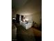 Bedroom with brown carpet, a comfortable bed, and neutral decor at 1440 Vegas Valley Dr # 2, Las Vegas, NV 89169