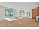 Open floor plan with natural light and view of the backyard pool at 1551 Boundary Peak Way, Las Vegas, NV 89135