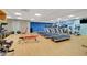 The exercise room includes free weights, weight benches, treadmills and several TVs at 211 E Flamingo Rd # 620, Las Vegas, NV 89169