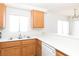 Bright kitchen includes stainless steel sink, dishwasher, and ample counter space at 2191 Bay Club Dr # 204, Laughlin, NV 89029