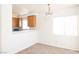 Bright dining space showcasing kitchen counter and cabinets at 2191 Bay Club Dr # 204, Laughlin, NV 89029