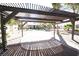 Charming outdoor seating area with beautiful landscaping at 2606 S Durango Dr # 264, Las Vegas, NV 89117