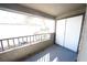 Private patio with exterior storage at 2606 S Durango Dr # 264, Las Vegas, NV 89117