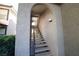 Exterior stairway leading to upper-level apartments at 2606 S Durango Dr # 264, Las Vegas, NV 89117