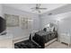 Cozy bedroom with a stylish rug, modern art, and window at 3 Chatmoss Rd, Henderson, NV 89052