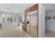 Bright kitchen and dining area featuring stainless appliances and designer finishes at 3 Chatmoss Rd, Henderson, NV 89052