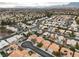 Community aerial view showing single Gathering homes, mature landscaping, and a well maintained neighborhood at 3109 Siena Cir, Las Vegas, NV 89128