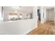Bright living space featuring hardwood floors and an open concept design at 3436 Camsore Point Ln, Las Vegas, NV 89129