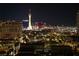 Stunning city skyline view at night, showcasing bright lights and iconic buildings, offering a breathtaking cityscape experience at 353 E Bonneville Ave # 1302, Las Vegas, NV 89101